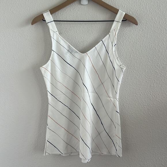 NIC + ZOE Striped Tank Contemporary Preppy Casual XS - Picture 2 of 7